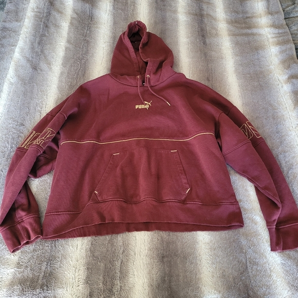 Puma Tops - Puma Power Deco Glam Hoodie Size Xxl